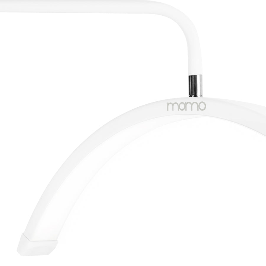 Lampada Ciglia LED con Treppiede e Colore e Intensità Regolabili Momo Moon MX6 Bianco