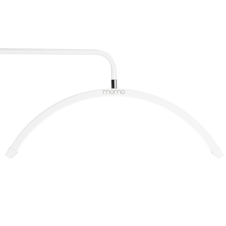 Lampada Ciglia LED con Treppiede e Colore e Intensità Regolabili Momo Moon MX6 Bianco - immagine 3