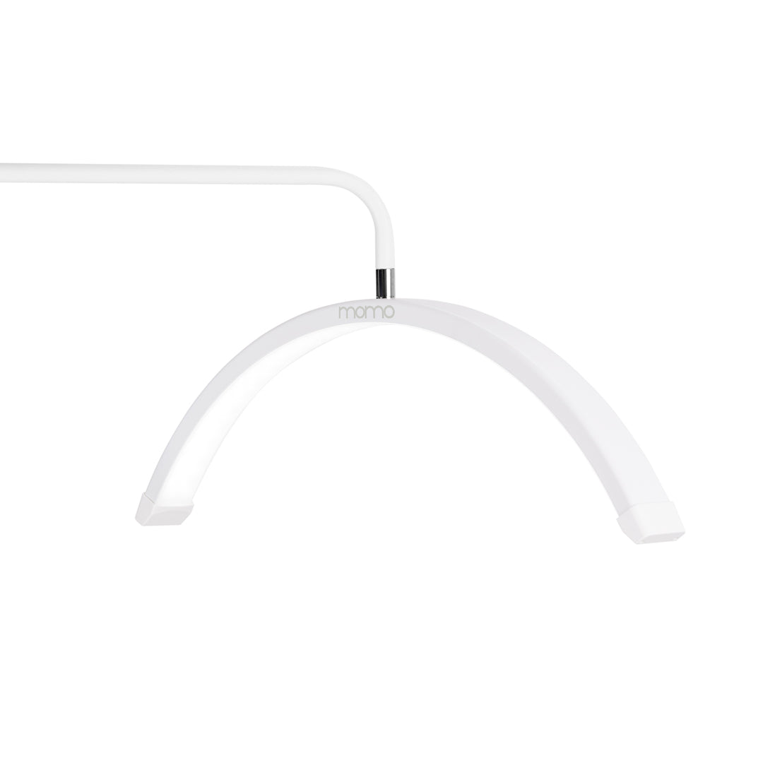 Lampada Ciglia LED con Treppiede e Colore e Intensità Regolabili Momo Moon MX6 Bianco - immagine 4