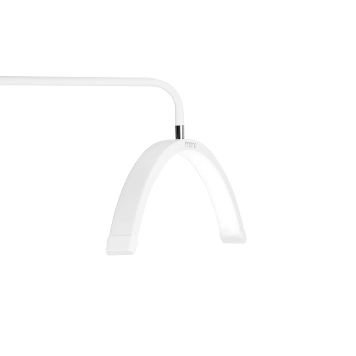 Lampada Ciglia LED con Treppiede e Colore e Intensità Regolabili Momo Moon MX6 Bianco - immagine 6