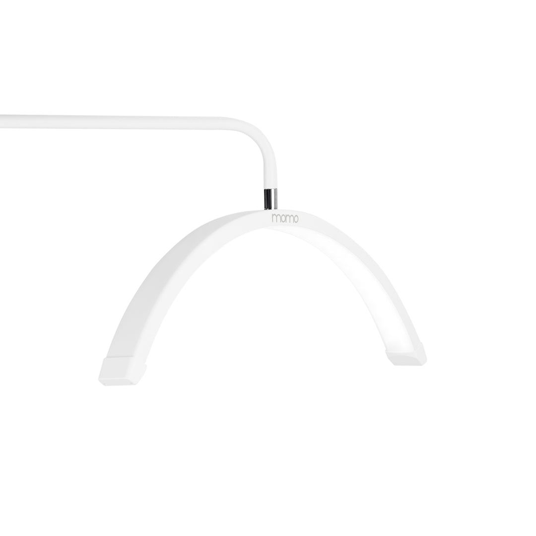 Lampada Ciglia LED con Treppiede e Colore e Intensità Regolabili Momo Moon MX6 Bianco - immagine 7