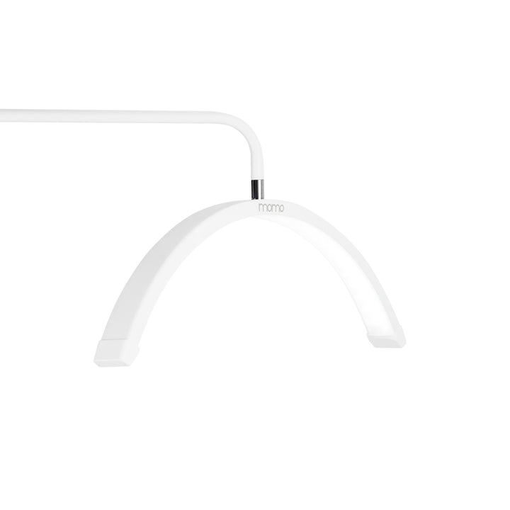Lampada Ciglia LED con Treppiede e Colore e Intensità Regolabili Momo Moon MX6 Bianco - immagine 7
