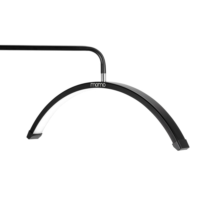 Lampada Ciglia LED con Treppiede e Colore e Intensità Regolabili Momo Moon MX6 Nero - immagine 4