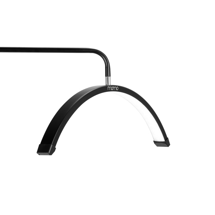 Lampada Ciglia LED con Treppiede e Colore e Intensità Regolabili Momo Moon MX6 Nero - immagine 6