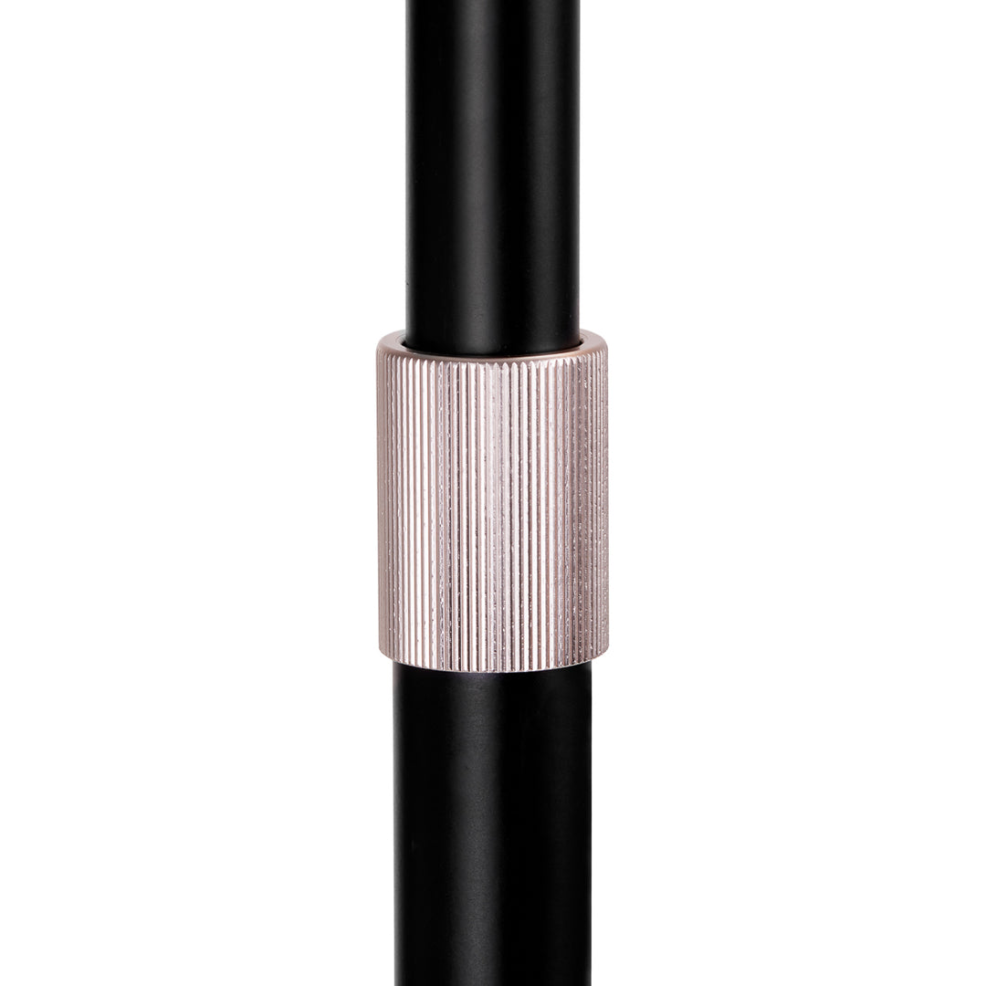 Lampada Ciglia LED con Treppiede e Colore e Intensità Regolabili Momo Moon MX6 Nero - immagine 10