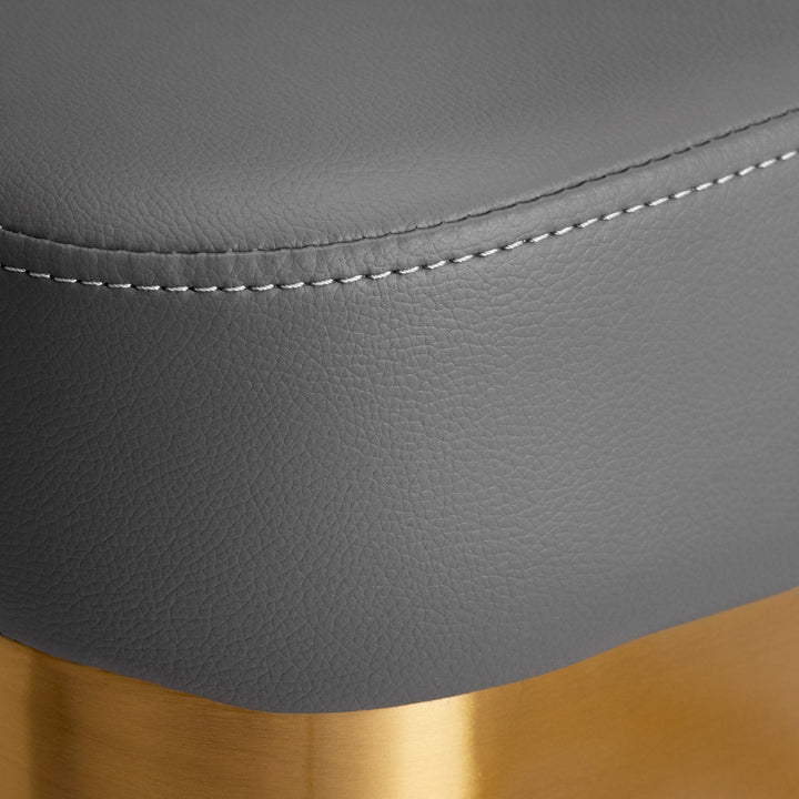 Poltrona parrucchiere Gabbiano Granada Oro Grigio 7