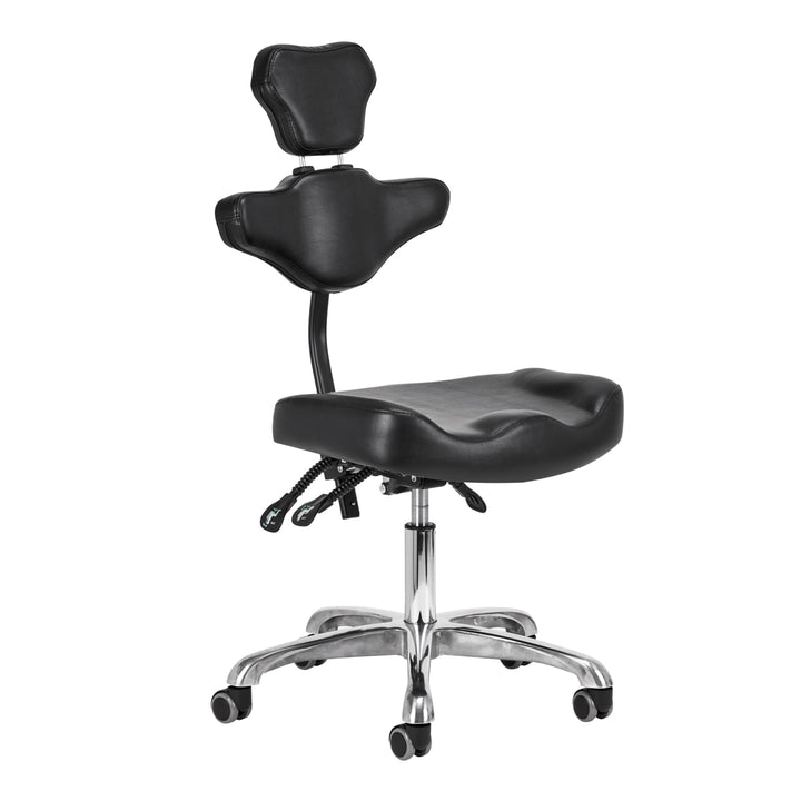 Sgabello con Ruote Pro Ink 973 Nero