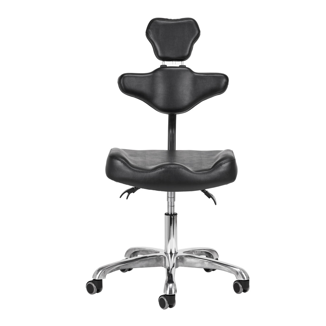 Sgabello con Ruote Pro Ink 973 Nero - immagine 5