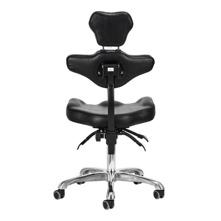 Sgabello con Ruote Pro Ink 973 Nero - immagine 6