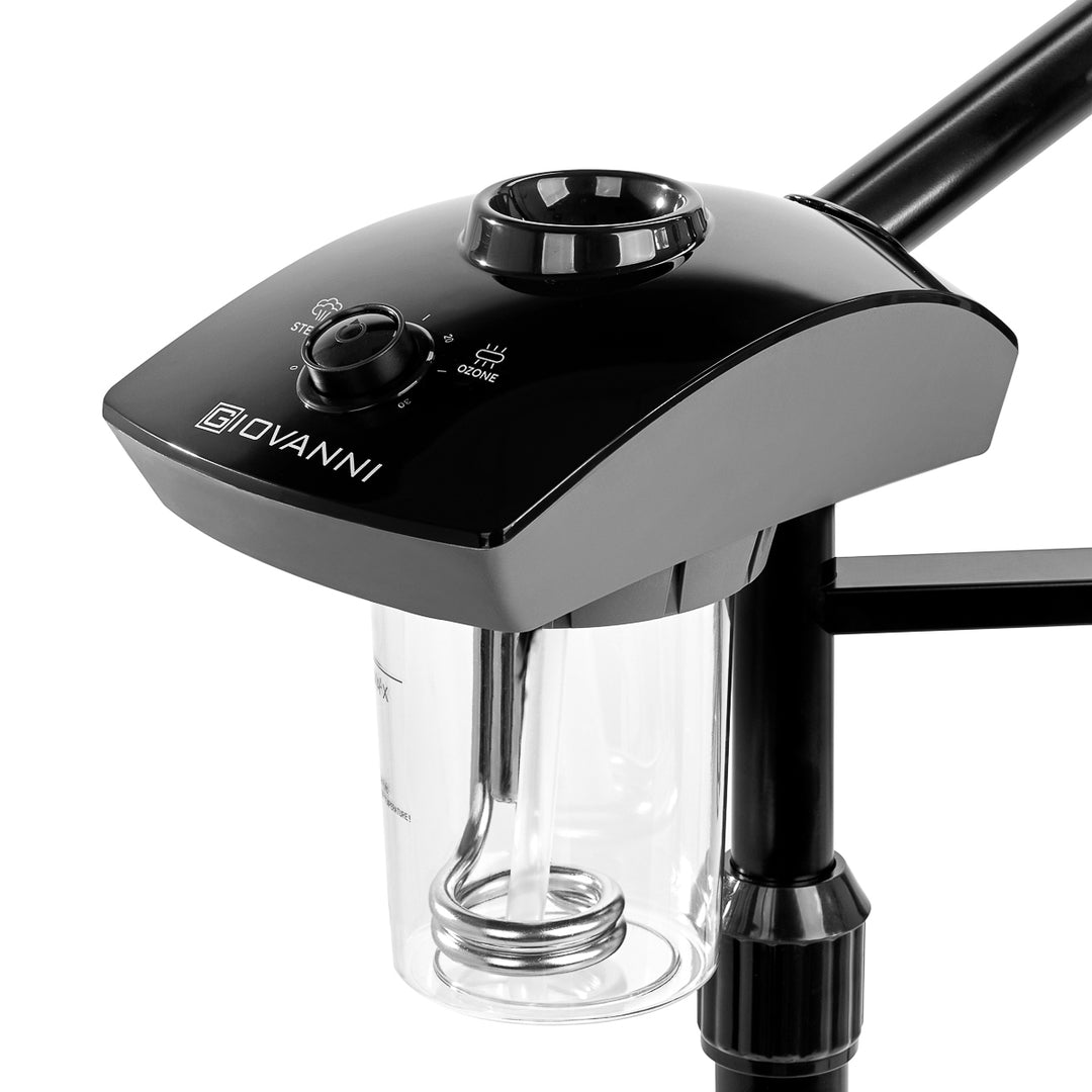 Vaporizzatore Estetica con Ozono e Lampada Lente Giovanni D-21 Nero - immagine 2