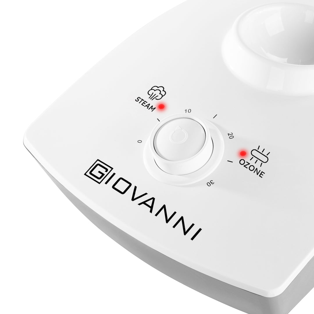 Vaporizzatore Estetica con Ozono e Lampada Lente Giovanni D-21 Bianco