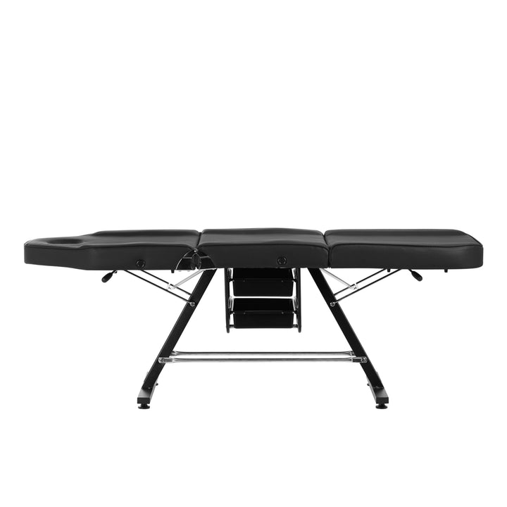 Poltrona estetista Sillon con vassoi Nero - immagine 6