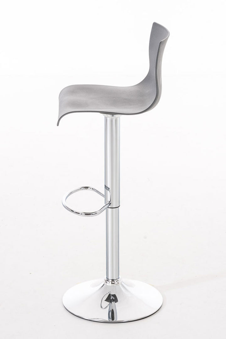 Sgabello da Bar 105 Plastica Grigio - immagine 4