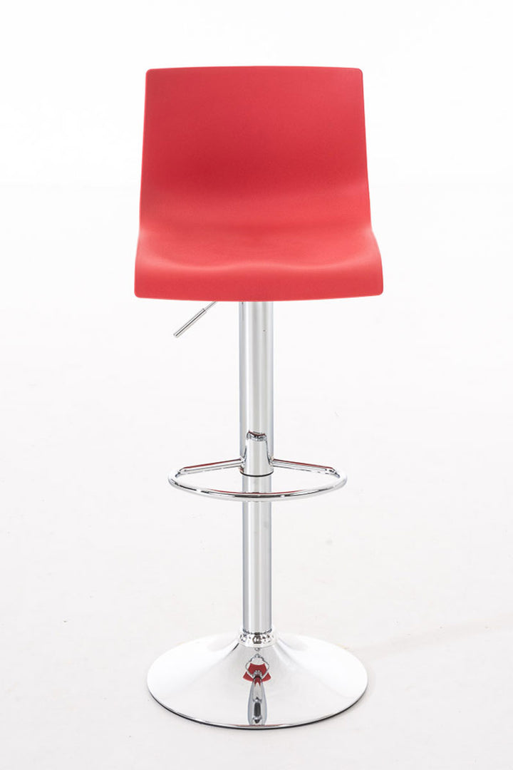 Sgabello da Bar 105 Plastica Rosso - immagine 3