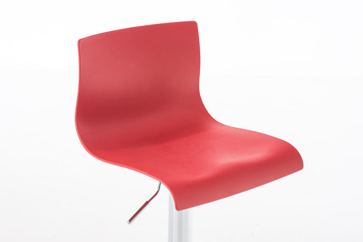 Sgabello da Bar 105 Plastica Rosso - immagine 6