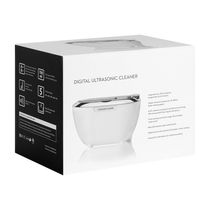 Pulitore Ultrasuoni ACD-3840 700ml 37W Bianco