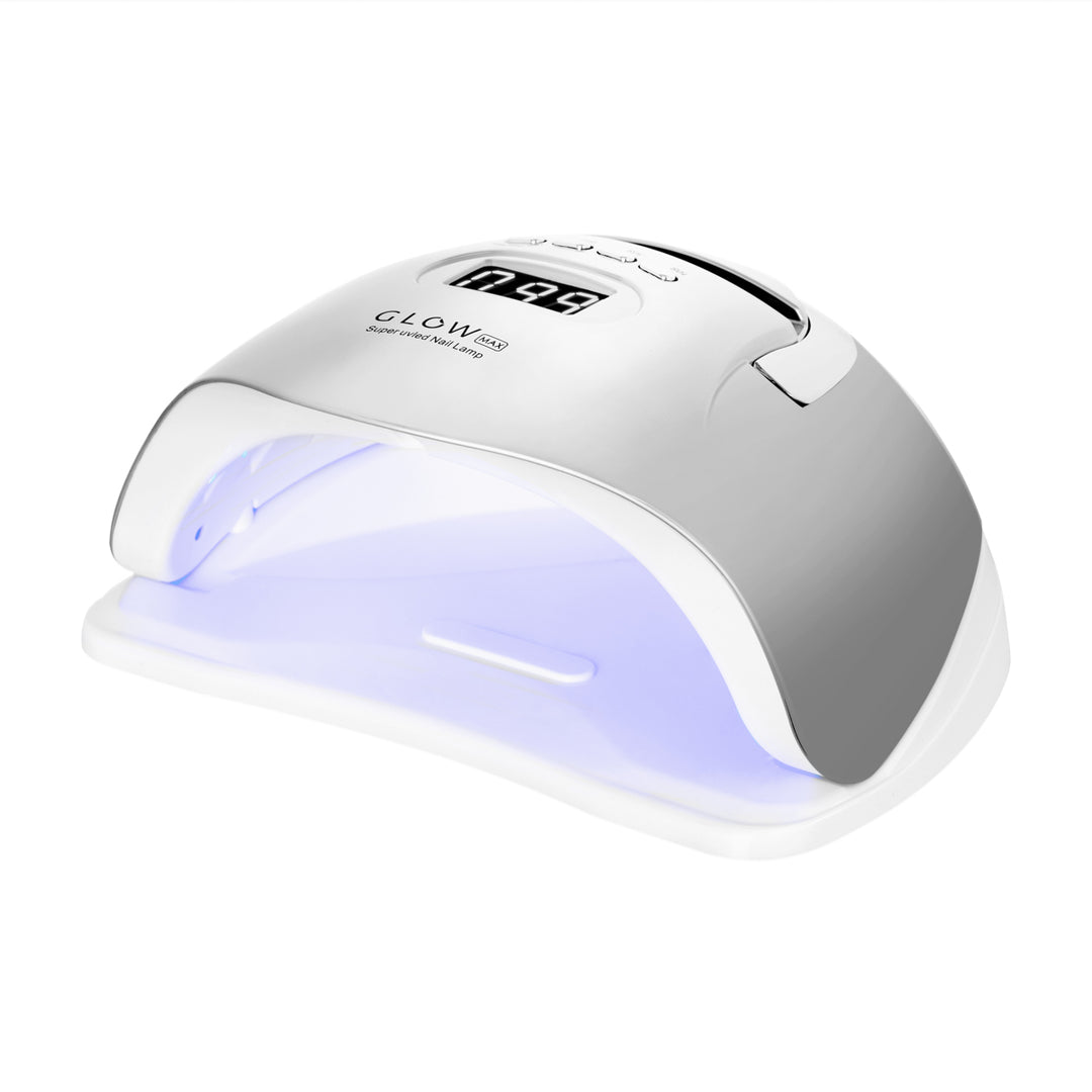 Lampada UV Unghie LED Glow F2 220W Argento