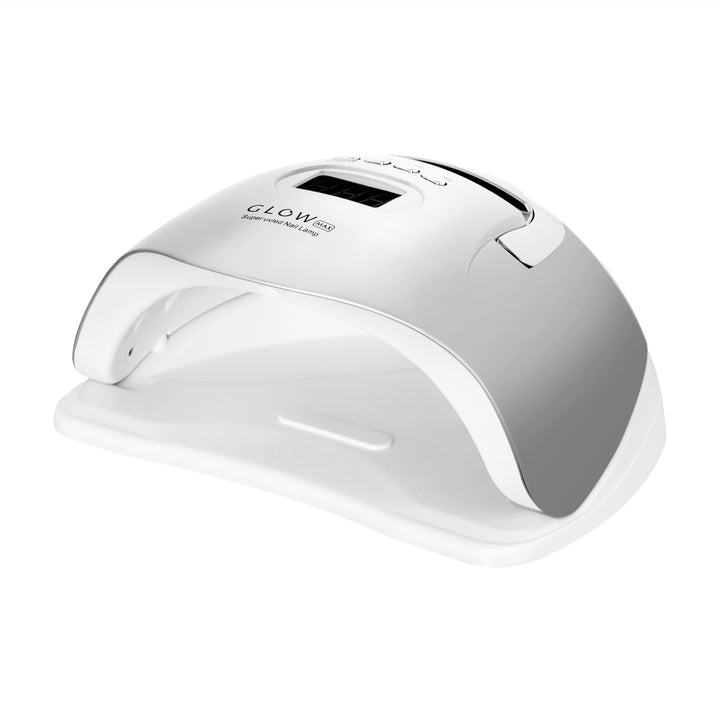 Lampada UV Unghie LED Glow F2 220W Argento - immagine 2