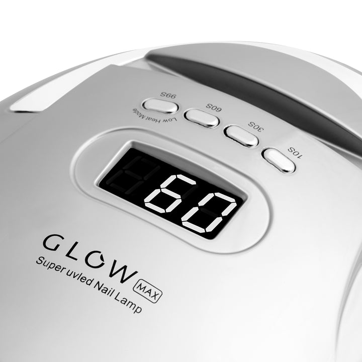 Lampada UV Unghie LED Glow F2 220W Argento - immagine 4