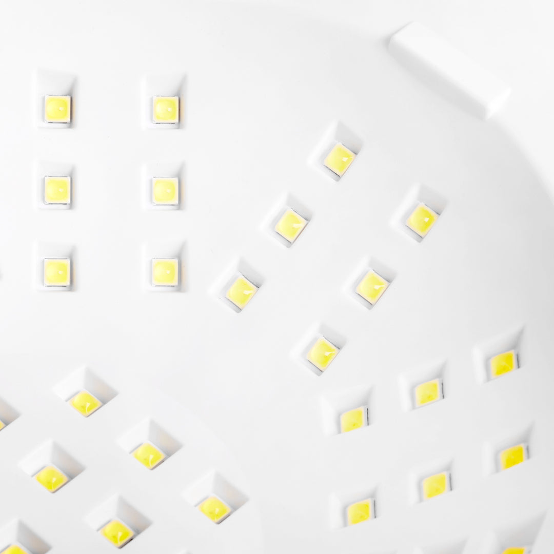Lampada UV Unghie LED Glow F2 220W Argento - immagine 8