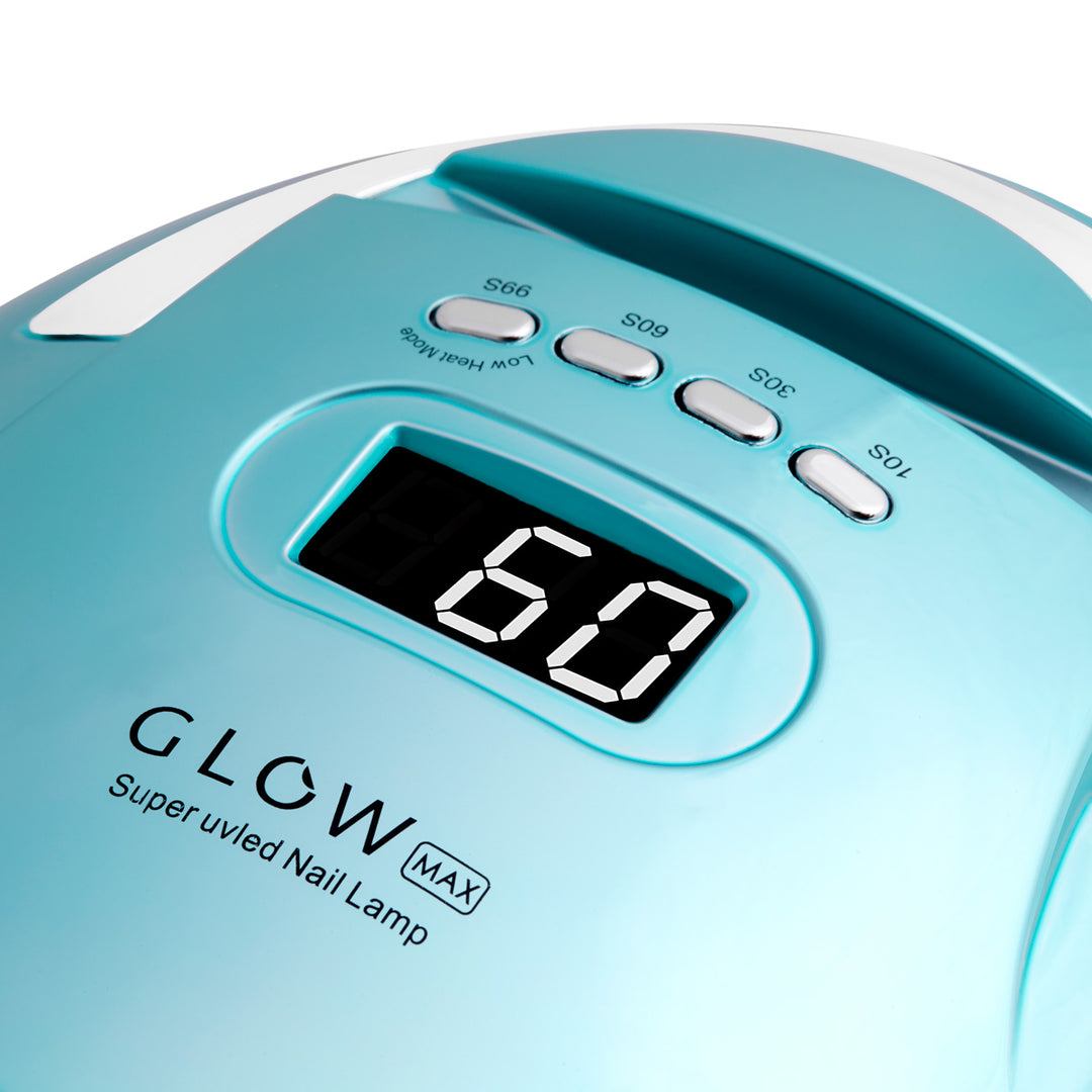 Lampada UV Unghie LED Glow F2 220W Turchese - immagine 4