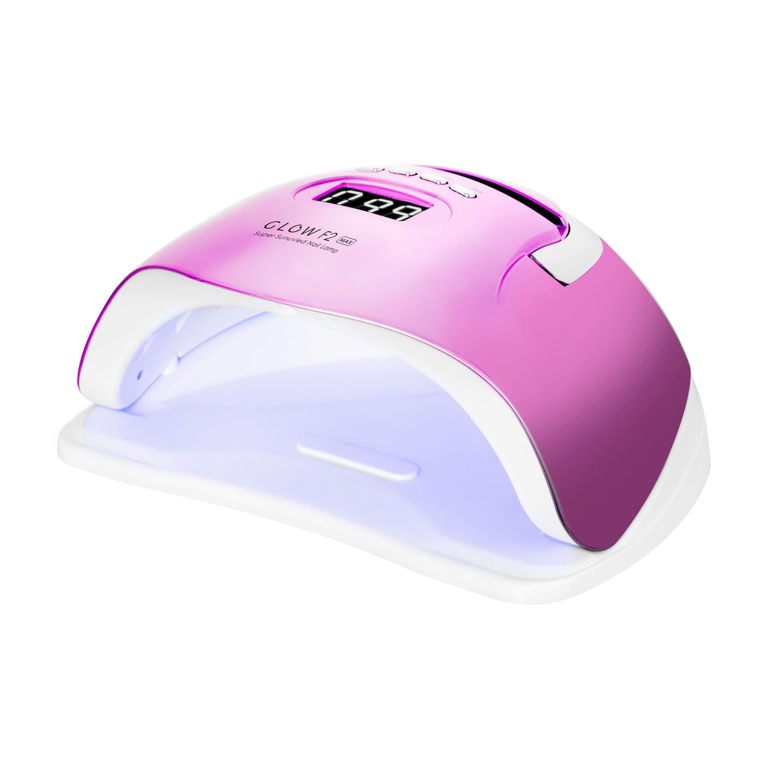 Lampada UV Unghie LED Glow F2 220W Rosa