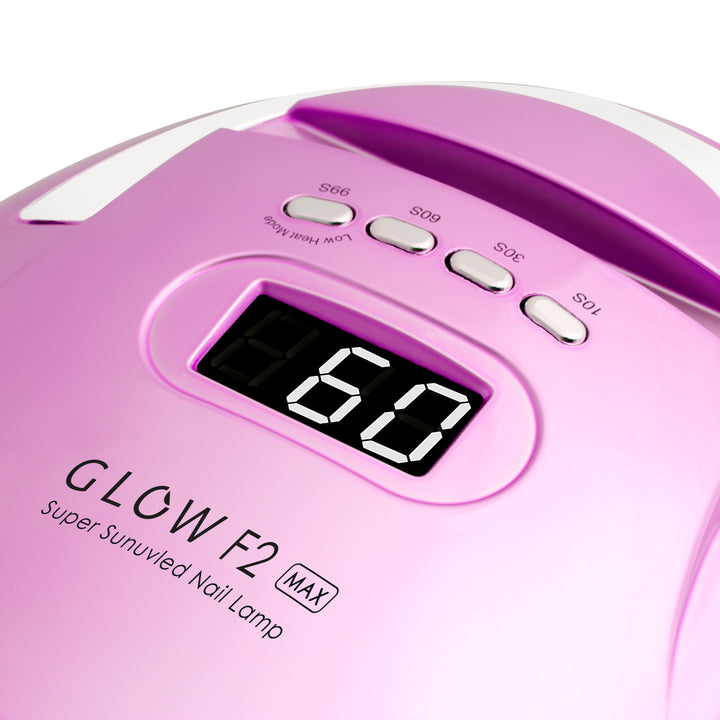 Lampada UV Unghie LED Glow F2 220W Rosa - immagine 4