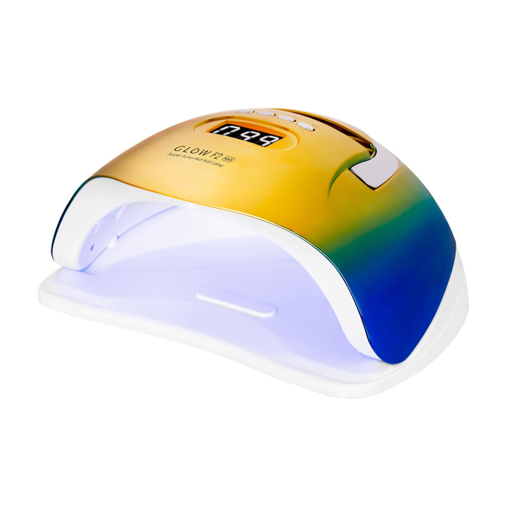 Lampada UV Unghie LED Glow F2 220W Oro-Blu