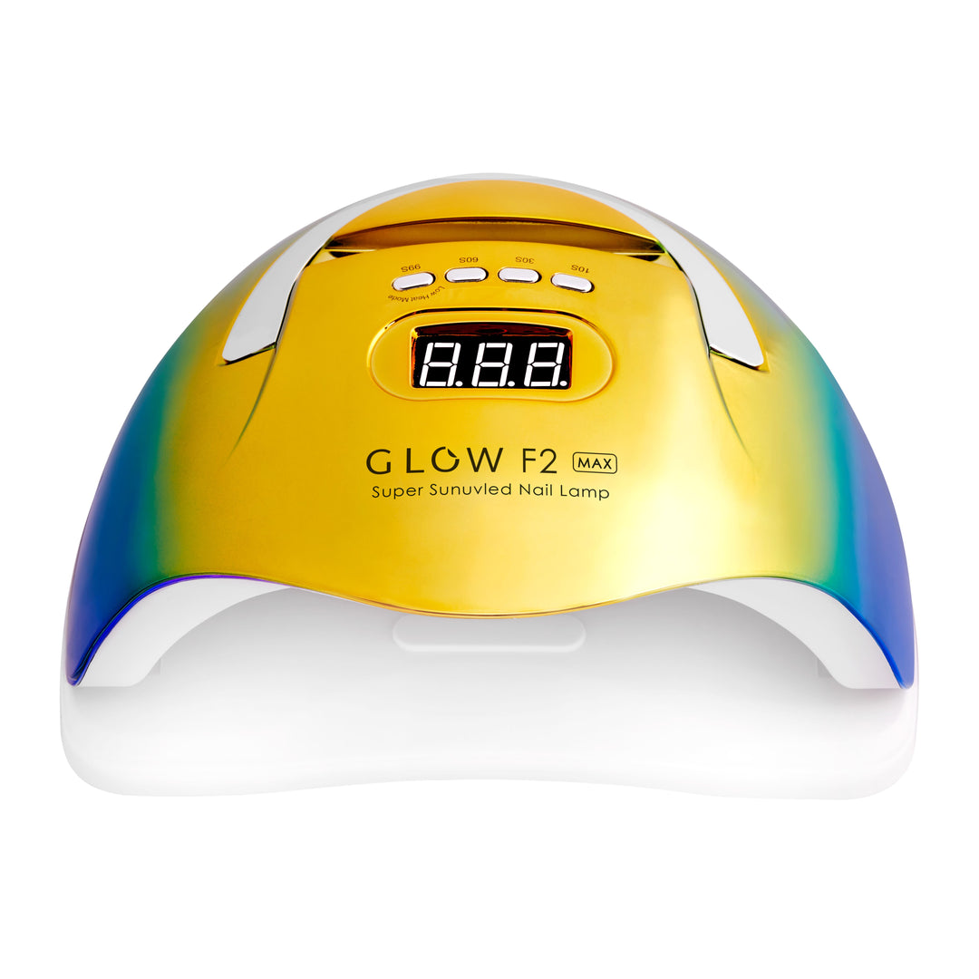 Lampada UV Unghie LED Glow F2 220W Oro-Blu - immagine 3