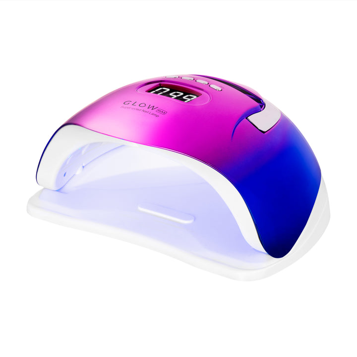 Lampada UV Unghie LED Glow F2 220W Rosa-Blu