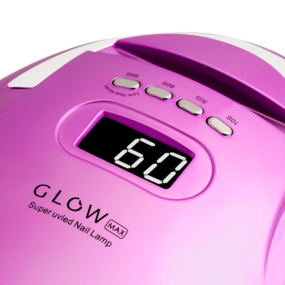 Lampada UV Unghie LED Glow F2 220W Rosa-Blu - immagine 4