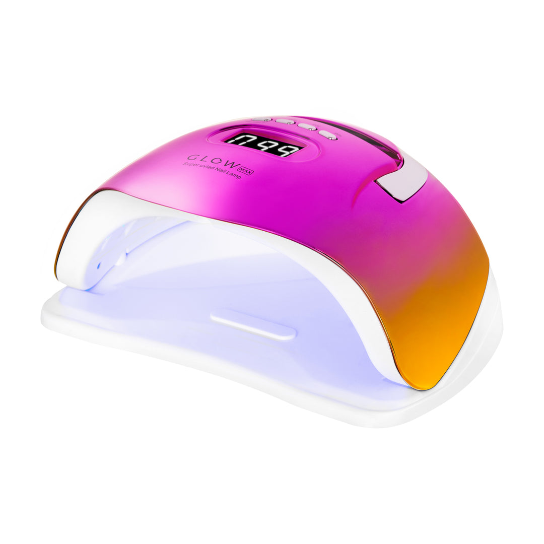 Lampada UV Unghie LED Glow F2 220W Rosa-Oro