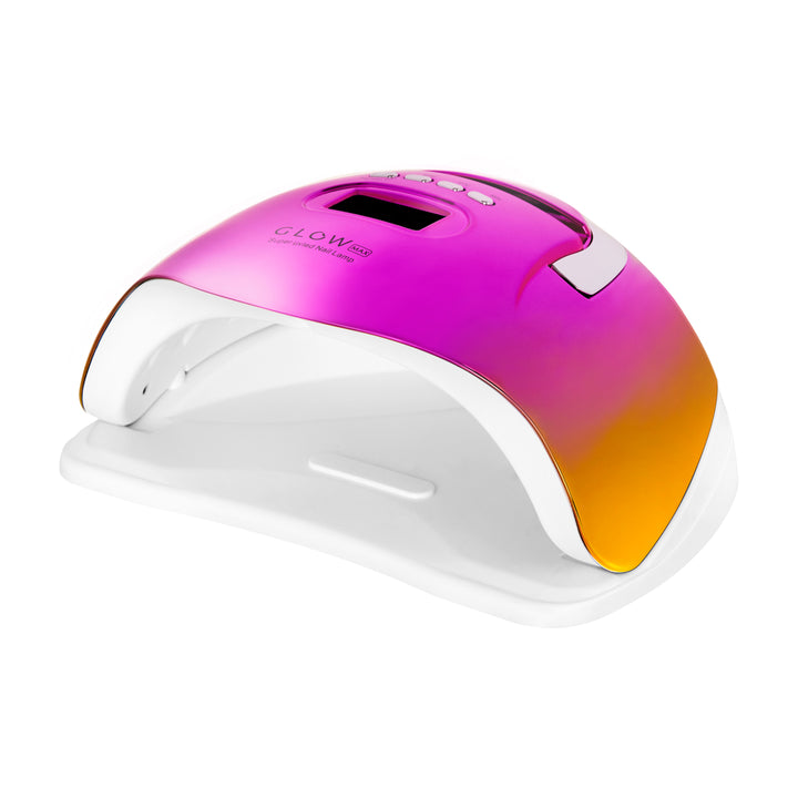 Lampada UV Unghie LED Glow F2 220W Rosa-Oro - immagine 2
