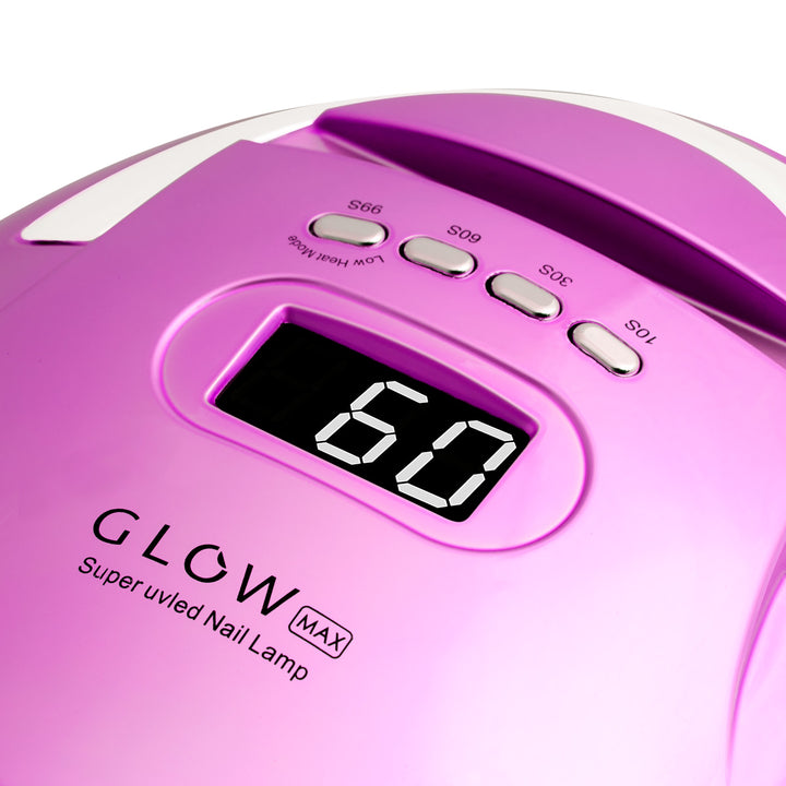 Lampada UV Unghie LED Glow F2 220W Rosa-Oro - immagine 4