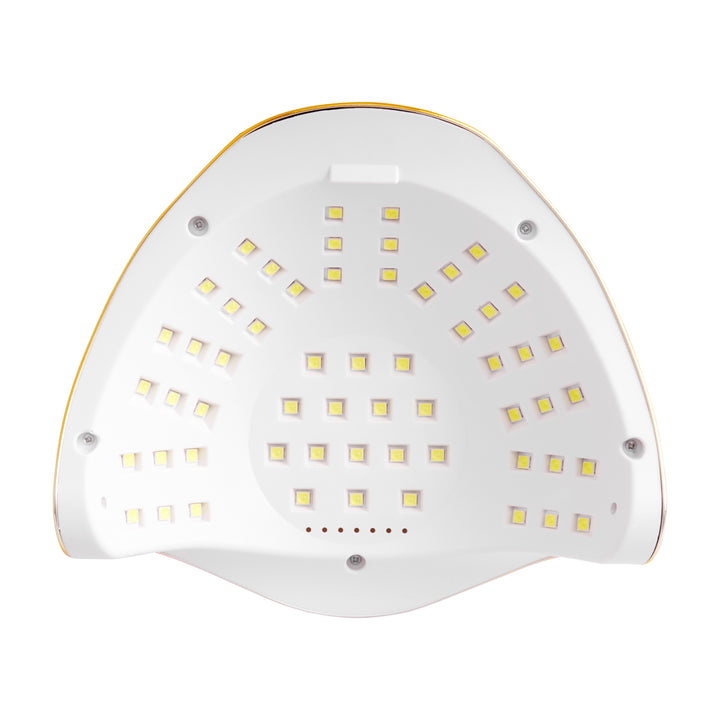 Lampada UV Unghie LED Glow F2 220W Rosa-Oro - immagine 7