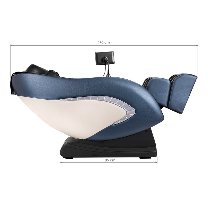 Poltrona Massaggiante Elettrica Sakura Classic 305 Blu - immagine 17