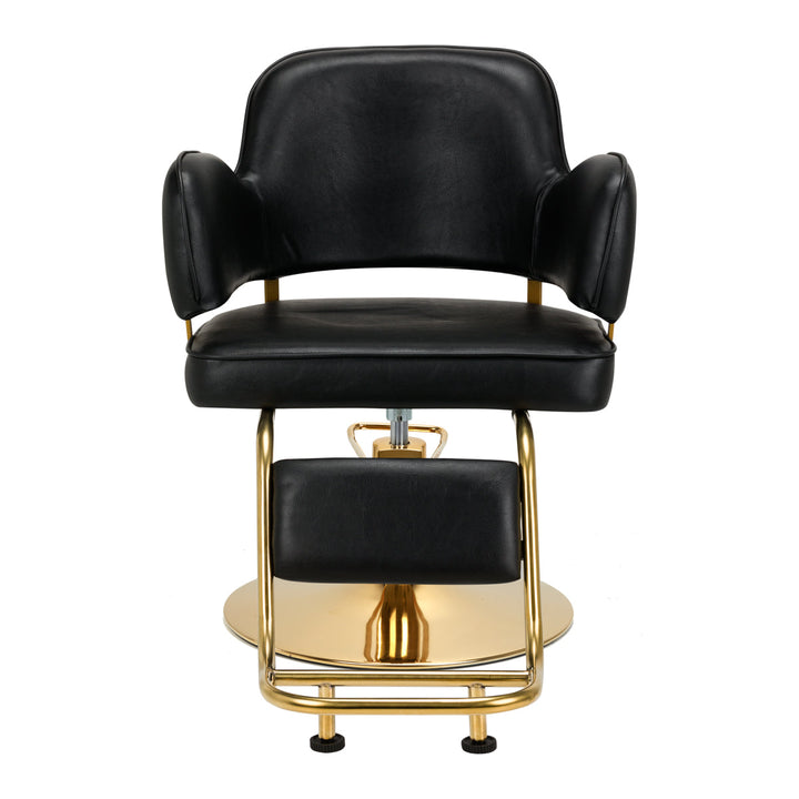 Poltrona parrucchiere Hair System Linz Oro Nero 3