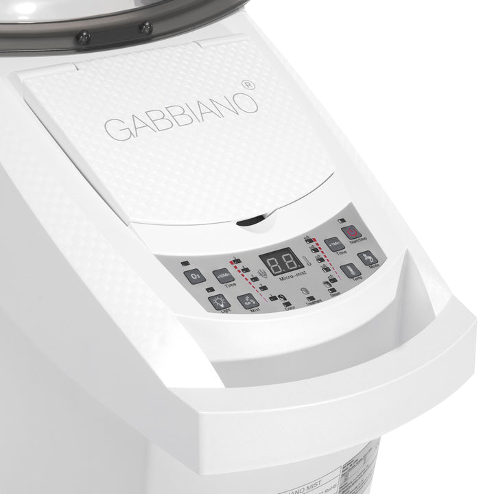Casco Vaporizzatore su Stativo Gabbiano 408D con Ozonizzazione Attiva Bianco - immagine 11