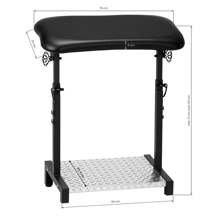 Poggiabraccia Tatuaggio Pro Ink 720 Nero - immagine 12