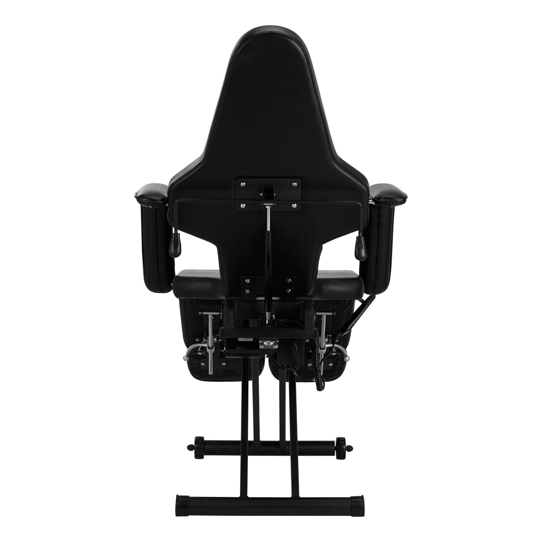 Poltrona Tattoo Elettrica Pro Ink 610 1 Motore Nera - immagine 7