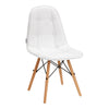 Sedia 4Rico QS-185 Eco pelle Bianco