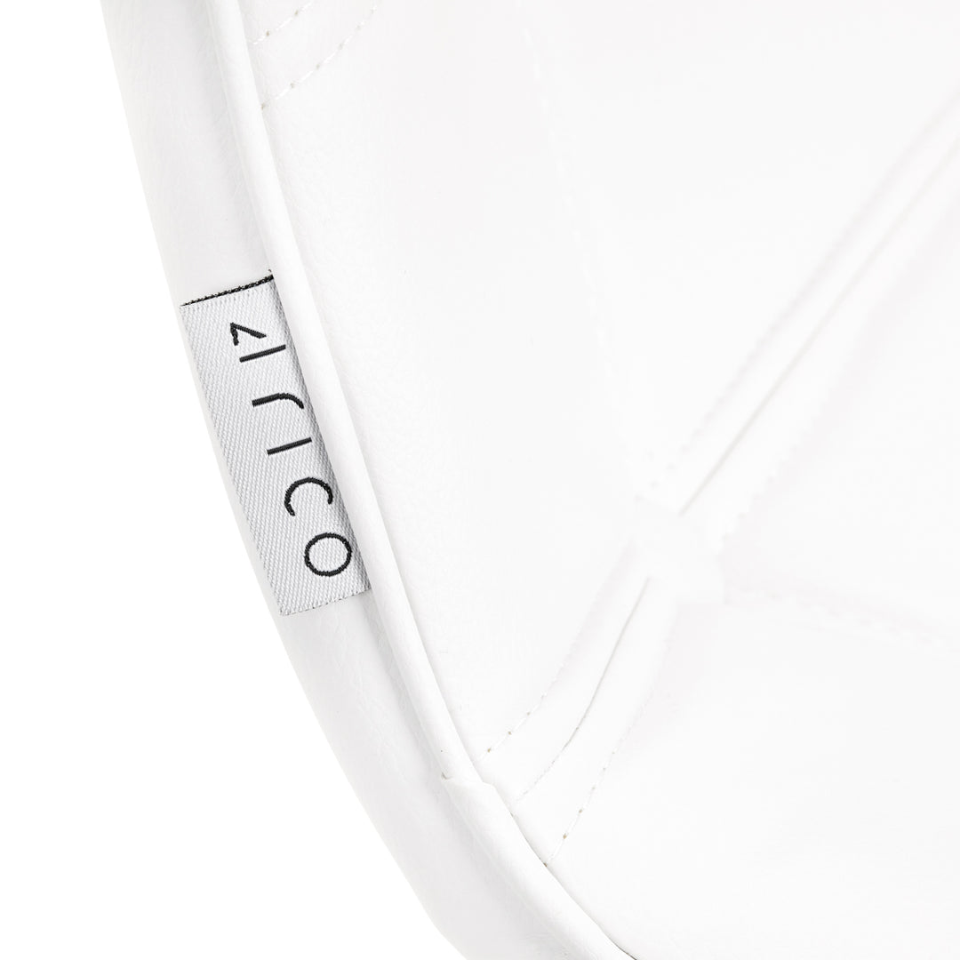 Sedia 4Rico QS-185 Eco pelle Bianco 6