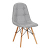 Sedia 4Rico QS-185 Eco pelle Grigio