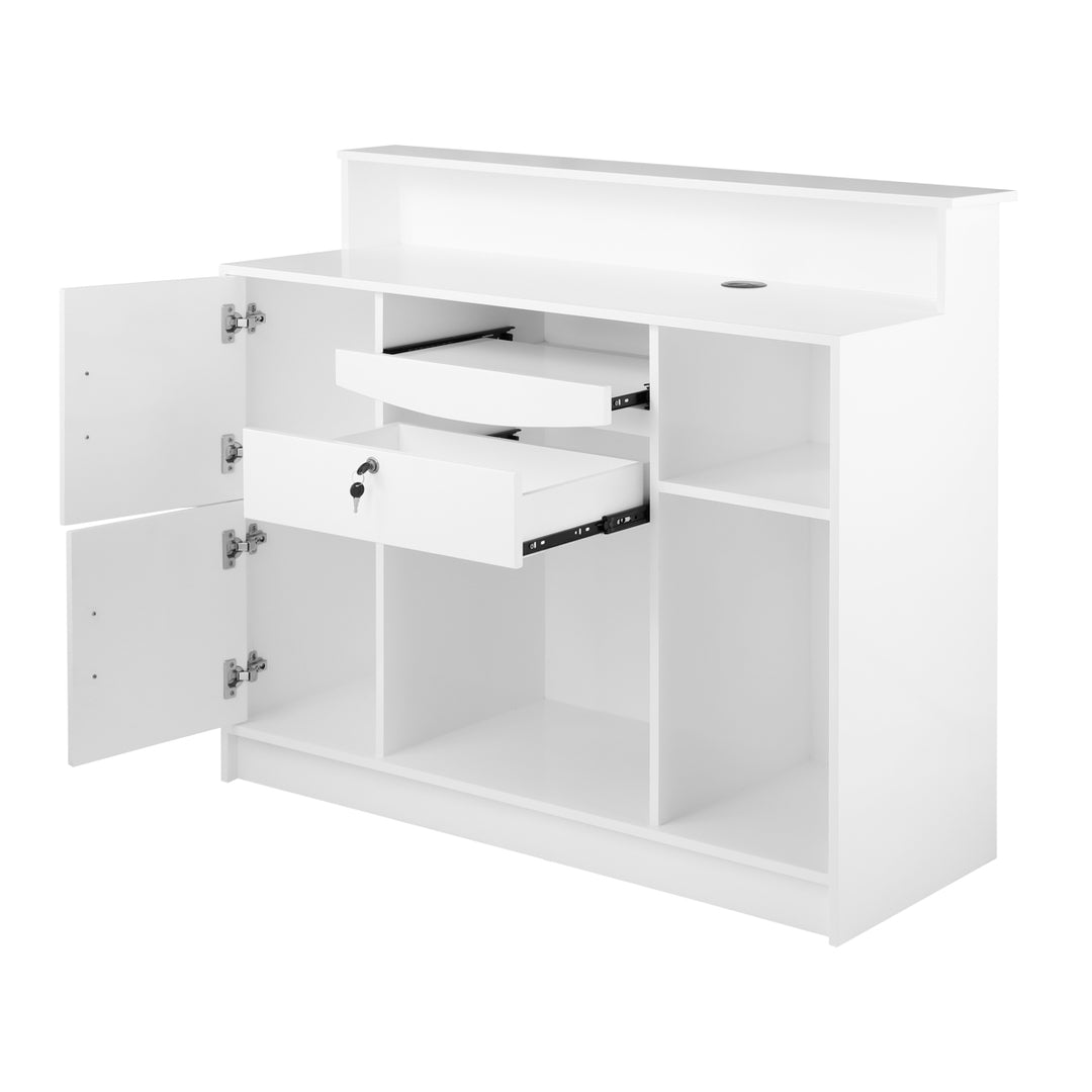 Bancone Reception Gabbiano G26W Bianco - immagine 3