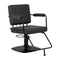 Poltrona parrucchiere Gabbiano Katania Loft Vecchio Pelle Nero
