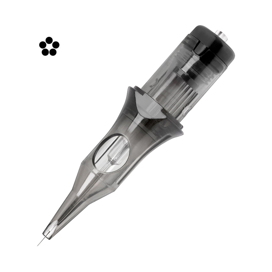 Aghi Tatuaggio Cartuccia Round Shader 5RS 0.35 mm El Cartel V2 10 pz