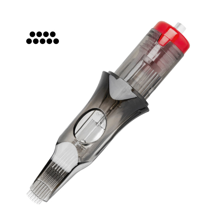 Aghi Tatuaggio Cartuccia Soft Edge Magnum 9RM 0.25 mm El Cartel V2 10 pz
