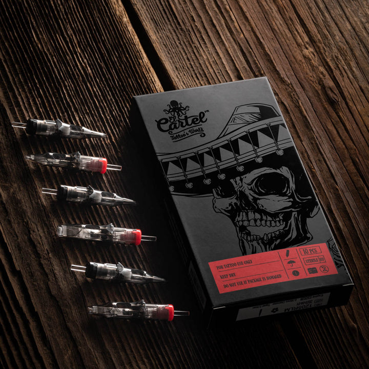 Aghi Tatuaggio Cartuccia RL-X 3RLX 3 InRow 0.35 mm El Cartel V2 10 pz - immagine 5