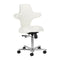 Sgabello con Ruote Azzurro Special 152 Bianco