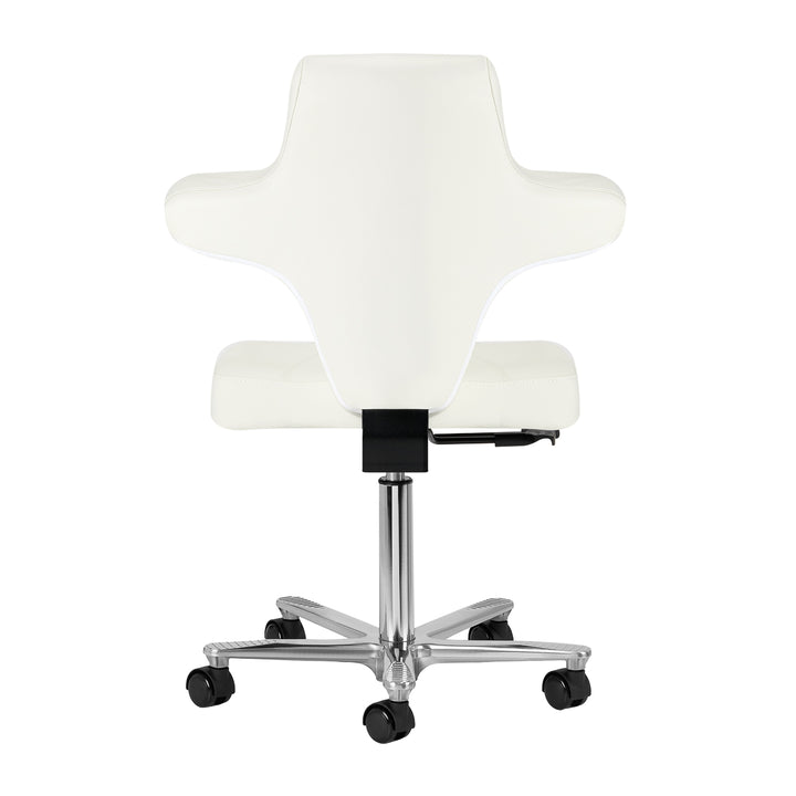 Sgabello con Ruote Azzurro Special 152 Bianco - immagine 3